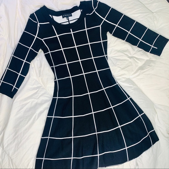 My Michelle Black Dress - Picture 1 of 8